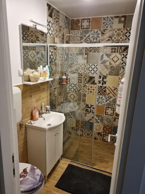 Studio Apartman Bojana 34M2,Free Wifi,Parking 시사크 외부 사진